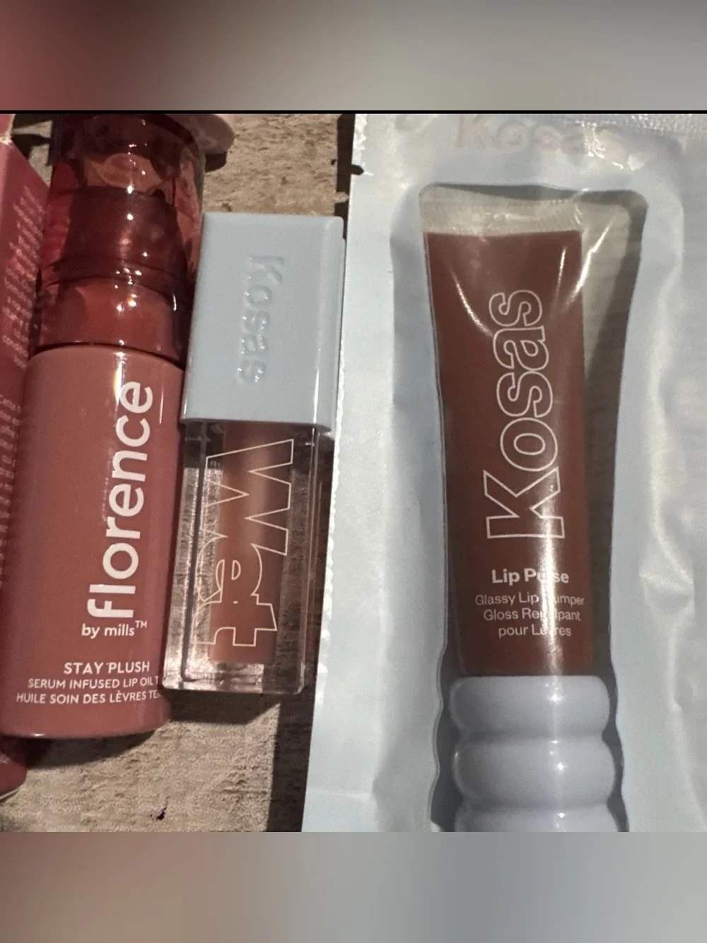 Huge Lipgloss Lippy Bundle Reseller Lot Kosas REM morphe Glossier Florence A17